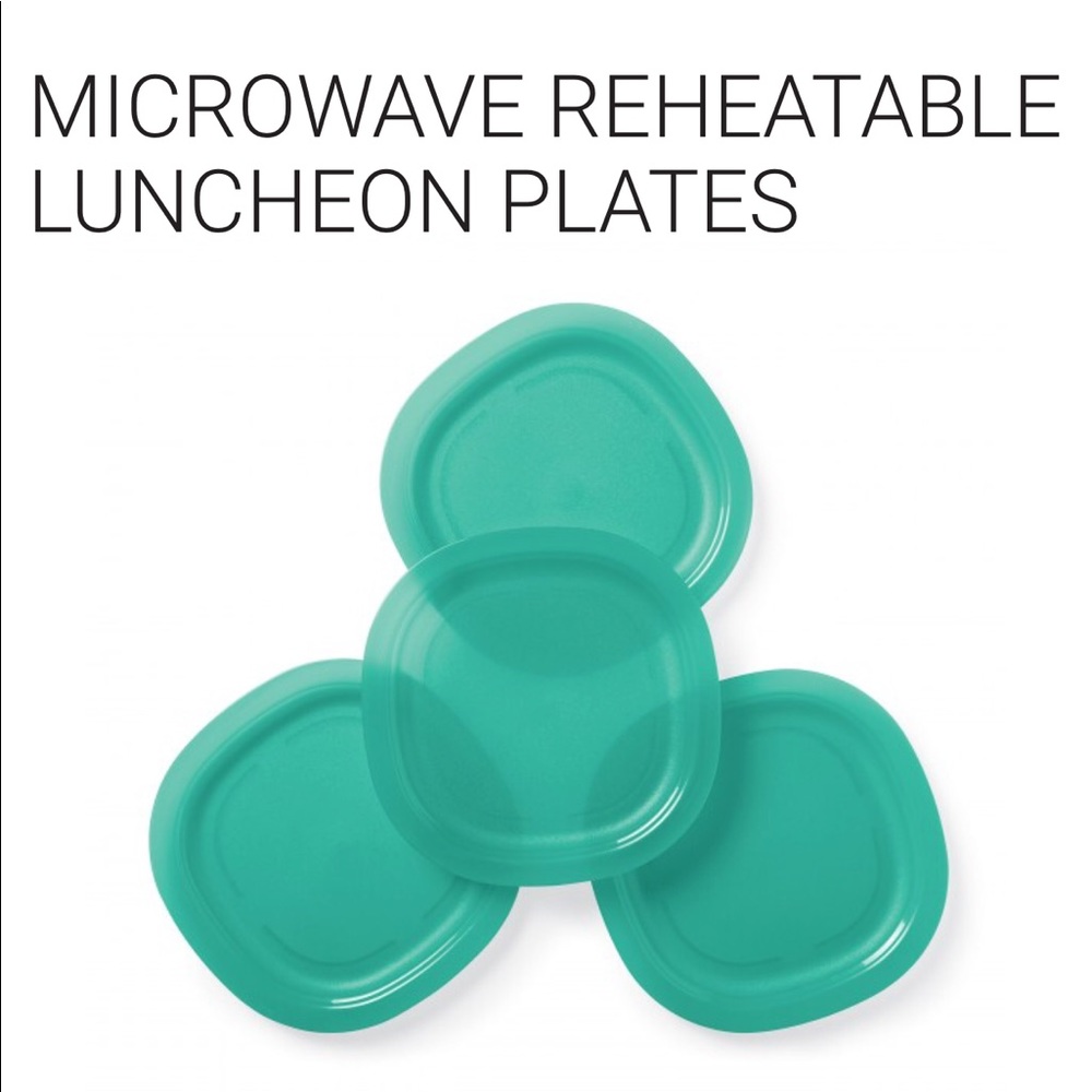 Tupperware microwaveable plates
